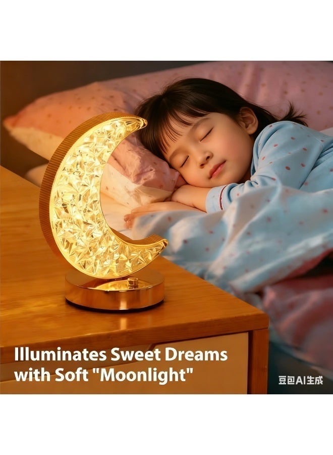 مصباح قمر عيد الفطر | مصباح ليل لاسلكي مع إضاءة ثلاثية الألوان - Image 5